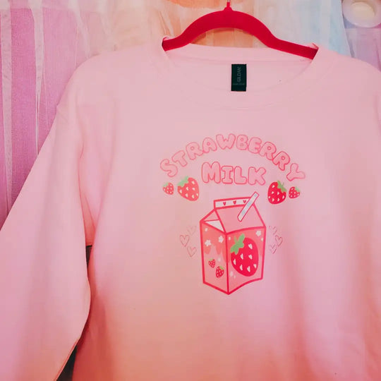 Strawberry Milk Sweater Image 1