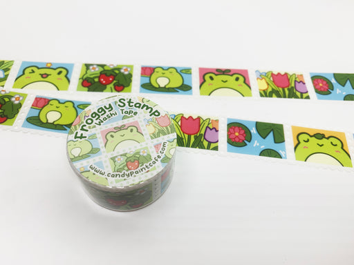 Cute frog washi tape