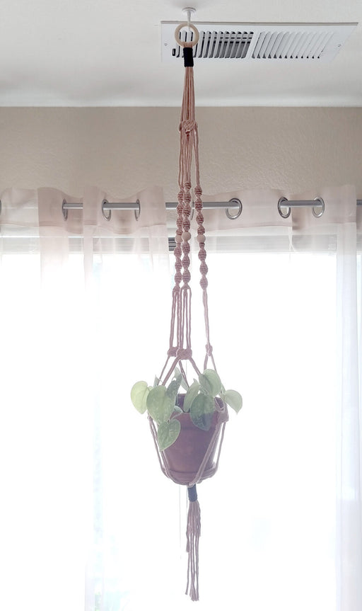 Create a Macreme Plant Hanger - A Workshop for Junior League of