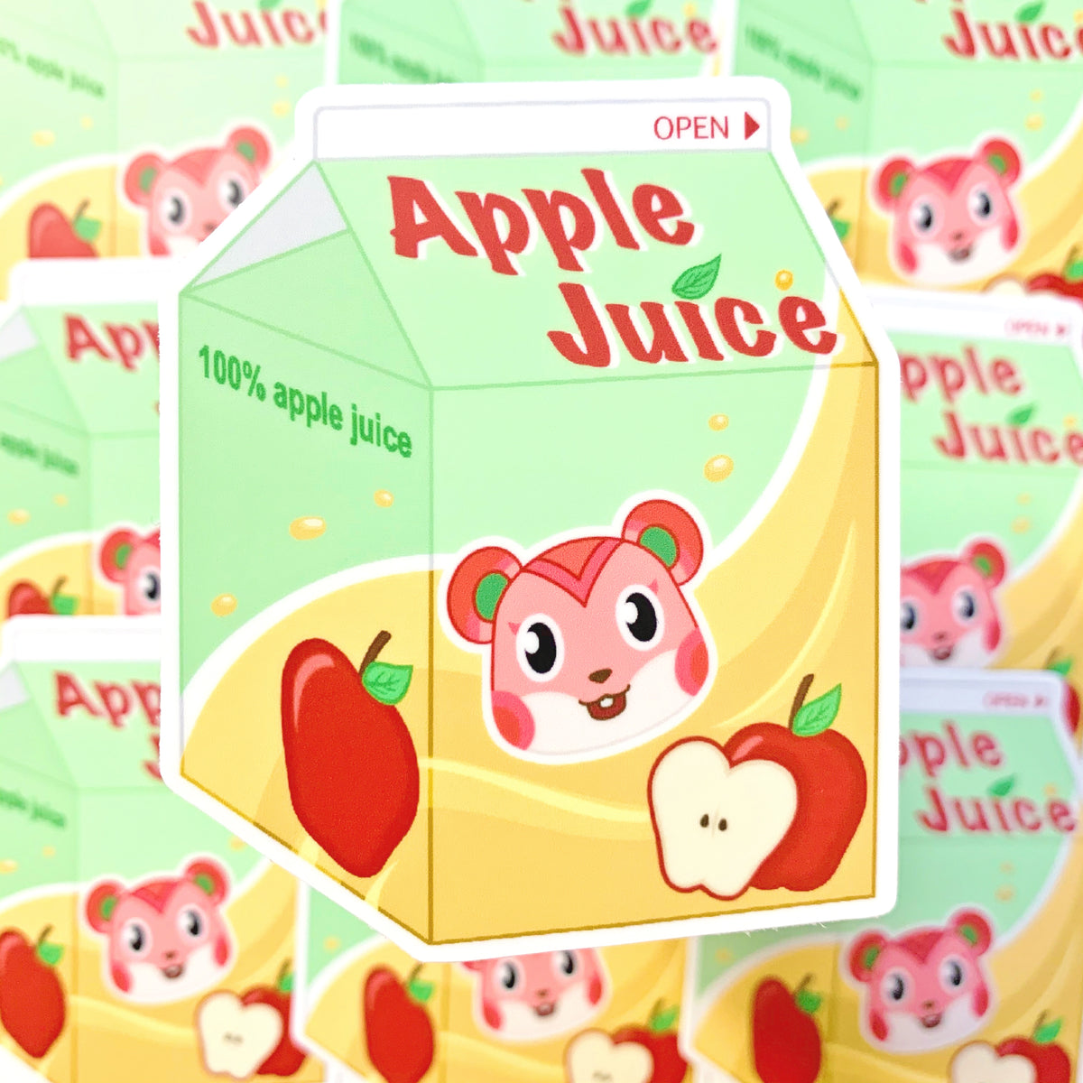 Apple Juice Vinyl Decal — San José Made