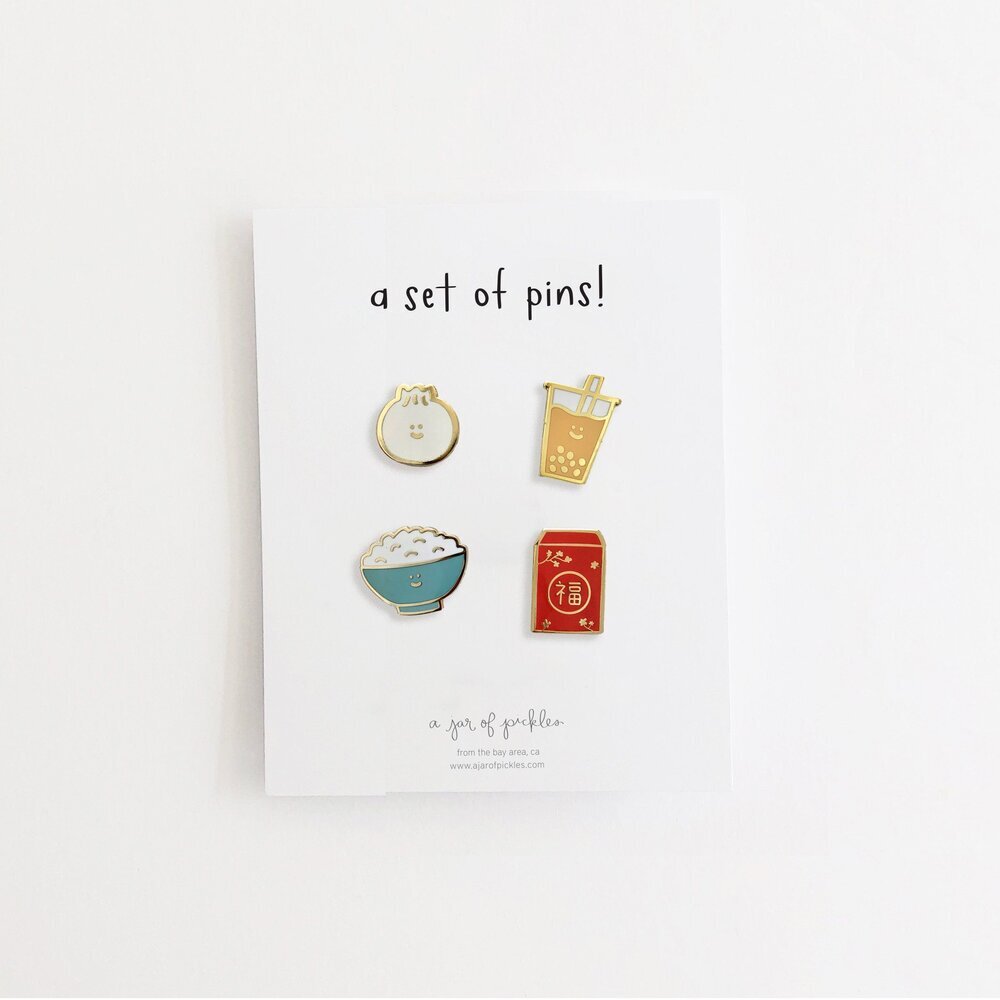Taipei Pin Set of 4
