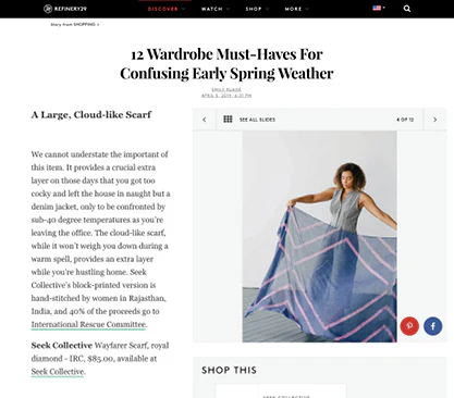 refinery 29 seek collective press