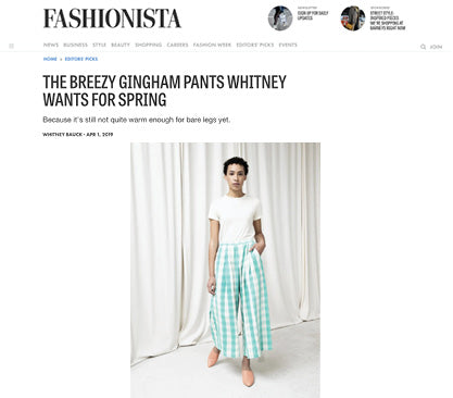 fashionista seek collective press