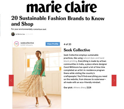 marie claire seek collective press