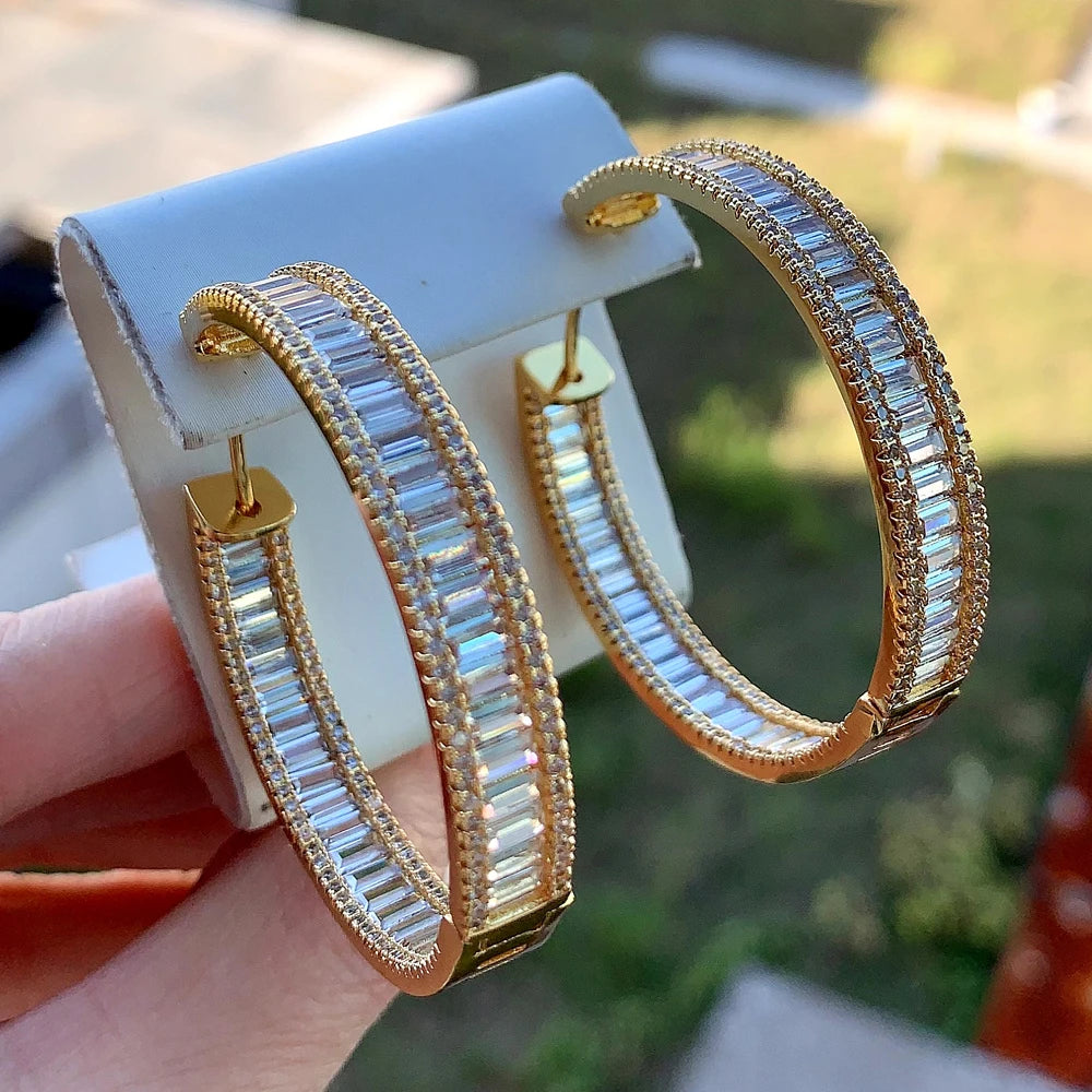 Gorgeous Fashion Circle Hoop Earrings
