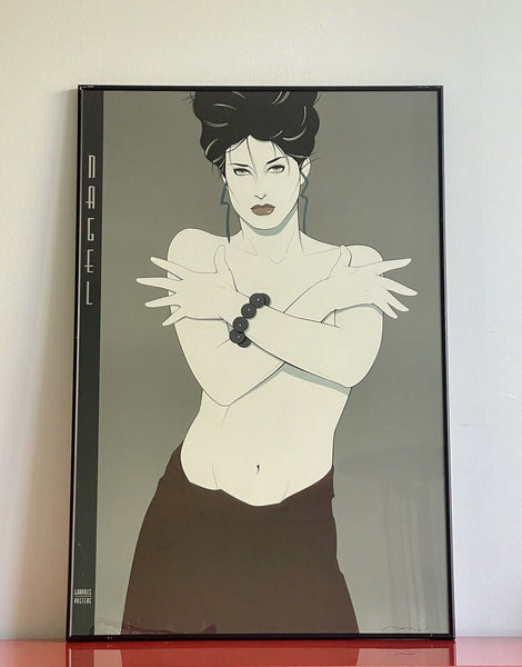 Snake Tattoo Playboy Advisor Final June 1977 by Patrick Nagel. For