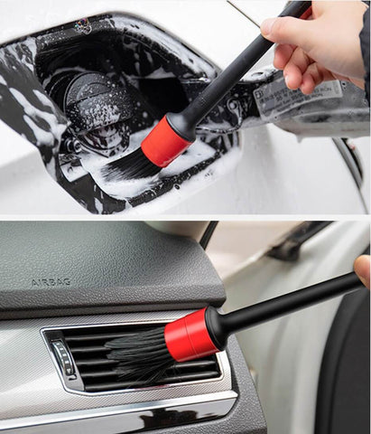kit escovas para limpeza interna automotiva em goiania