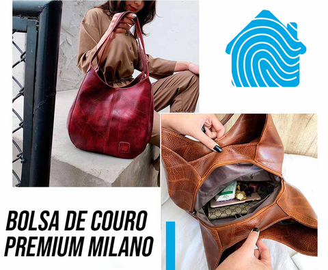 Bolsa de Couro  Premium Milano