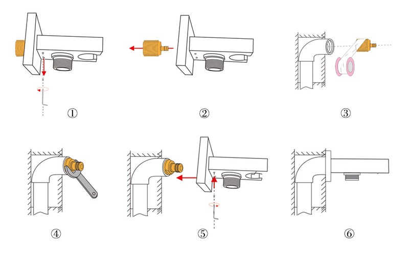 Instructions for installing the SR Sunrise Shower Bracket Holder