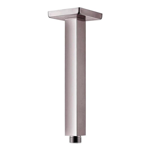 SR Sunrise 3 or 6-inch Brushed Nickel Ceiling-Mounted Shower Arm 