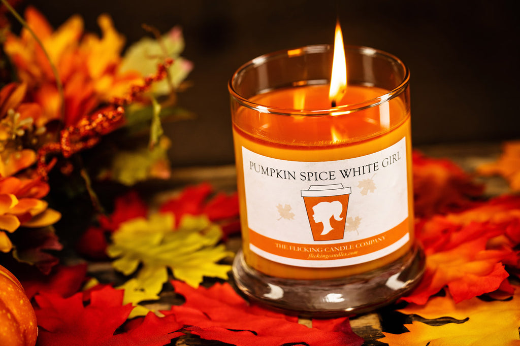 pumpkin candle