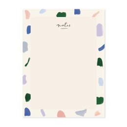 Strokes Blank Everyday Notepad