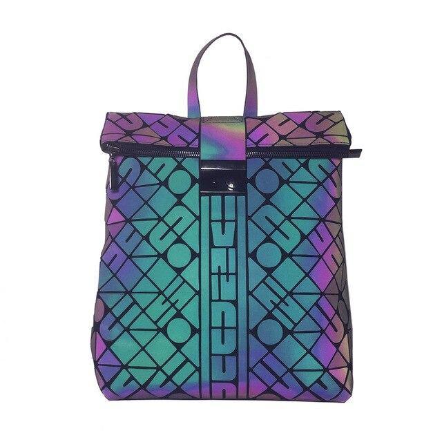 Reflective holographic bag for women - Strikemall