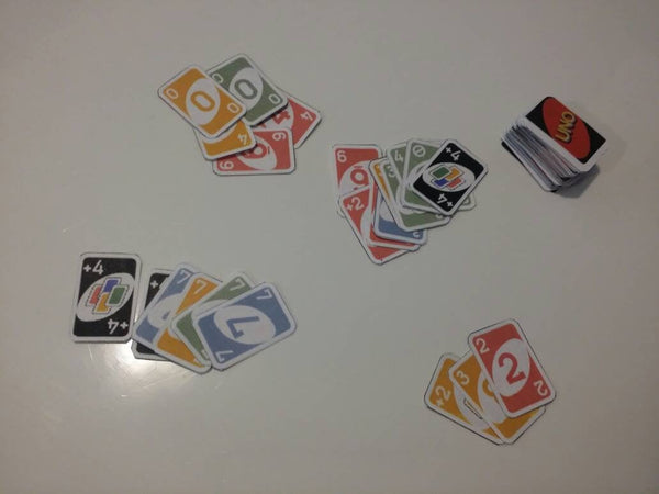 printable 1 3 miniature scale uno card game 108 cards double sided pri new earth generations