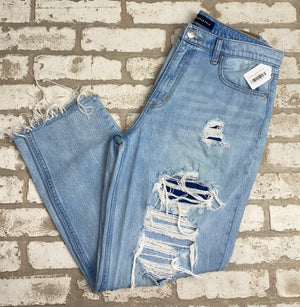 Aero Mom Jeans- (Size 10) - Happy Rock Boutique
