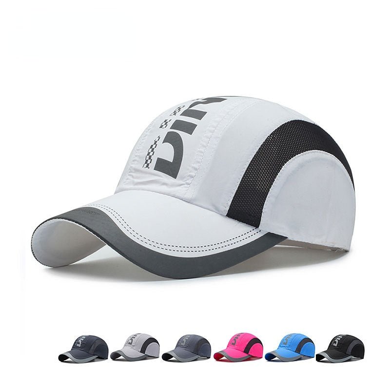 Summer Mesh Breathable Baseball Cap Solid Color Casual Trucker Hat Outdoor  Sports Fishing Golf Sun Hats Unisex - Price Connection – Price Connection