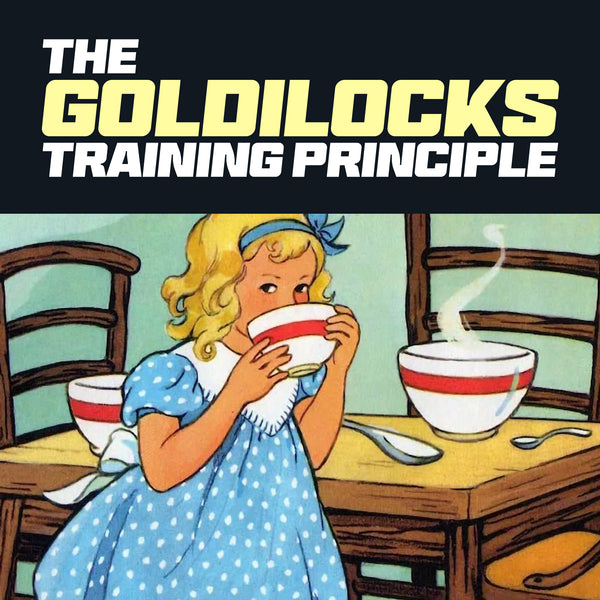 Goldilocks training principle