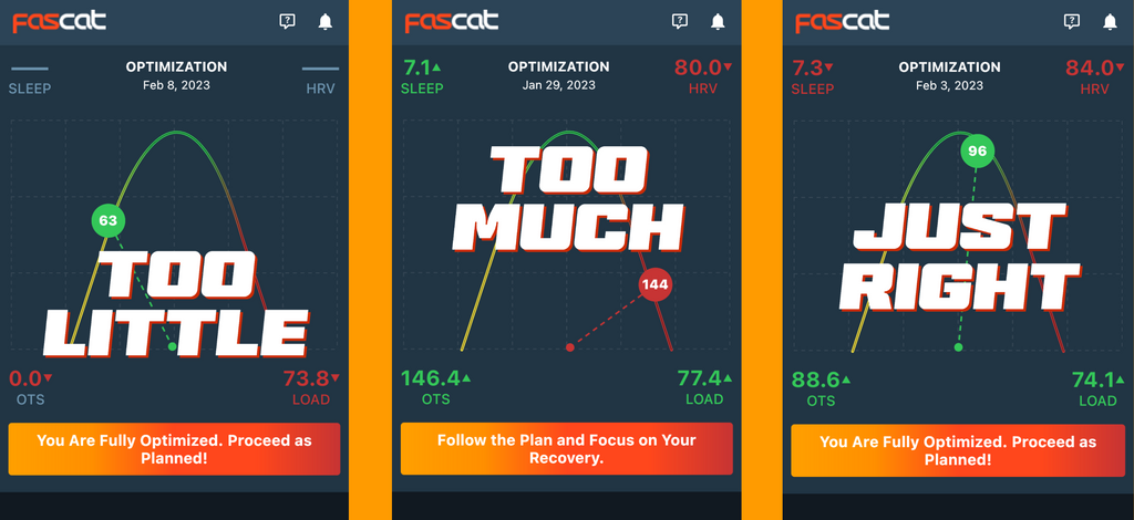 goldilocks in Optimize