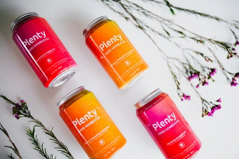  Plenty Hard Kombucha is an all natural better-for-you brew with no preservatives!