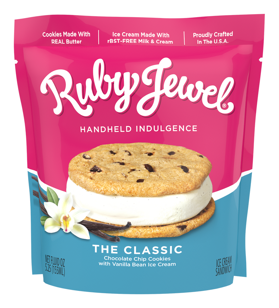 Ruby Jewel - The Classic Ice Cream Sandwich 5.25 oz (10 count