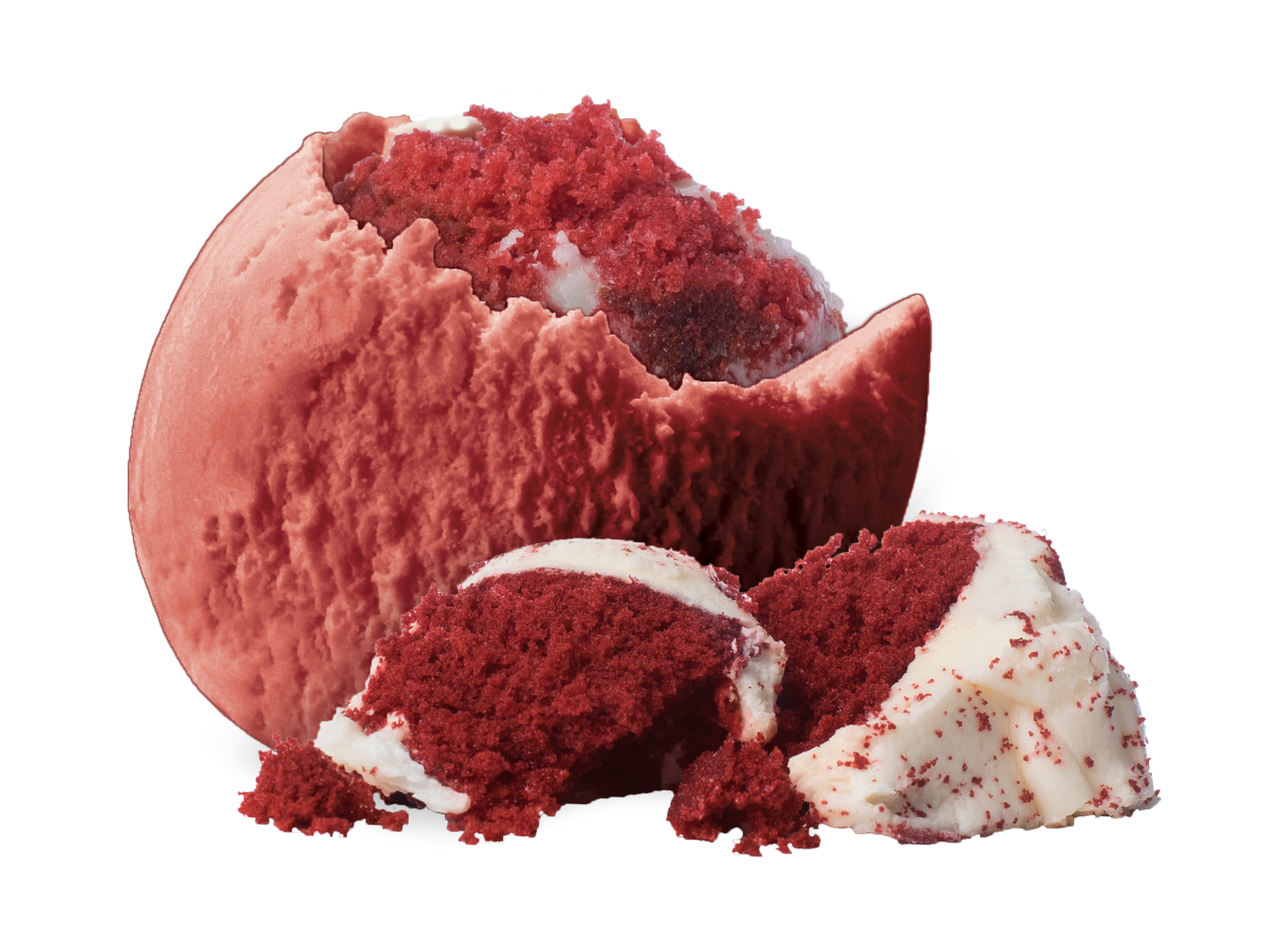 tjener Mountaineer stum Creamalicious, Right As Rain Red Velvet Cheesecake (Pint) – icecreamsource