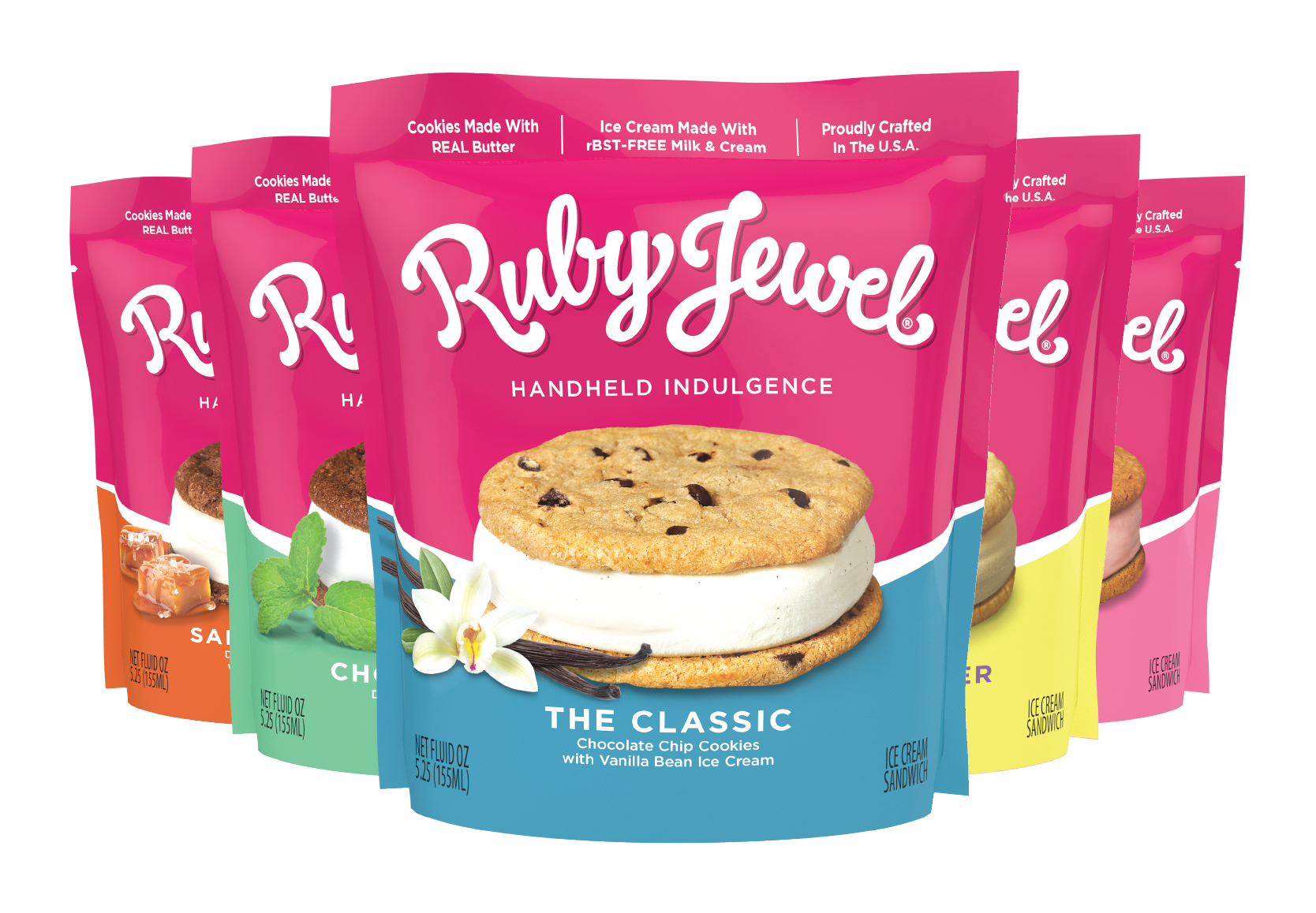 Ruby Jewel - Ice Cream Sandwich Variety Pack 5.25 oz (10 count