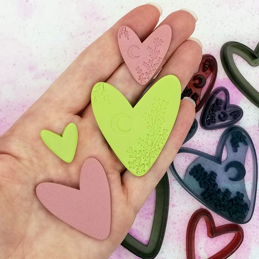 Border Heart Outline Clay Cutter – Clay Dough Cutters