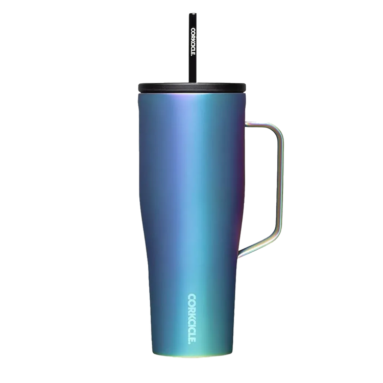 Owala Stainless Steel Travel Tumbler w/ Handle / 40oz / Color: Cloudscape
