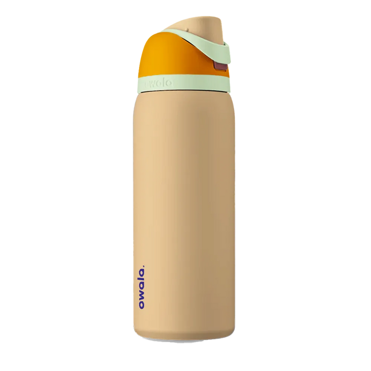 Owala FreeSip Stainless Steel Water Bottle / 40oz / Color: Water in the  Desert