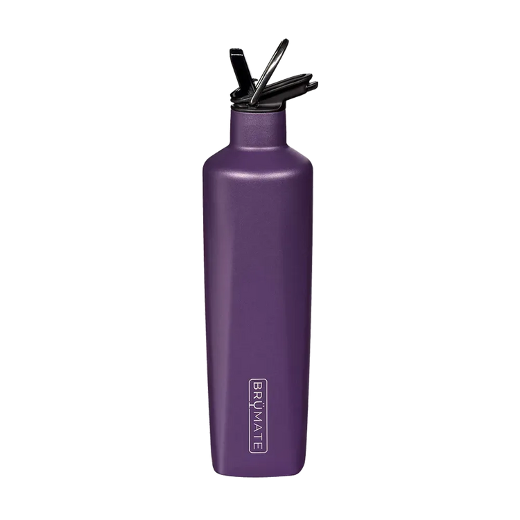 Owala Flip Water Bottle Tritan, 25 Oz., Very, Very Dark Black