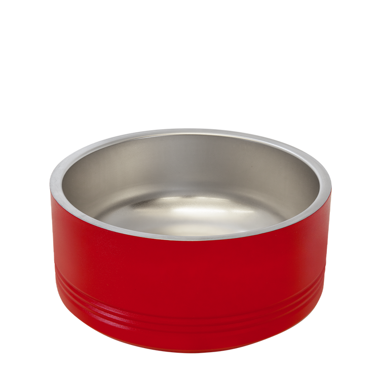 RTIC 3-in-1 Dog Bowl Food and Water Dish for Large Dogs and Small Dogs, Double-Walled Stainless Steel Metal, Portable, Non-Slip, Indoor and Outdoor, L