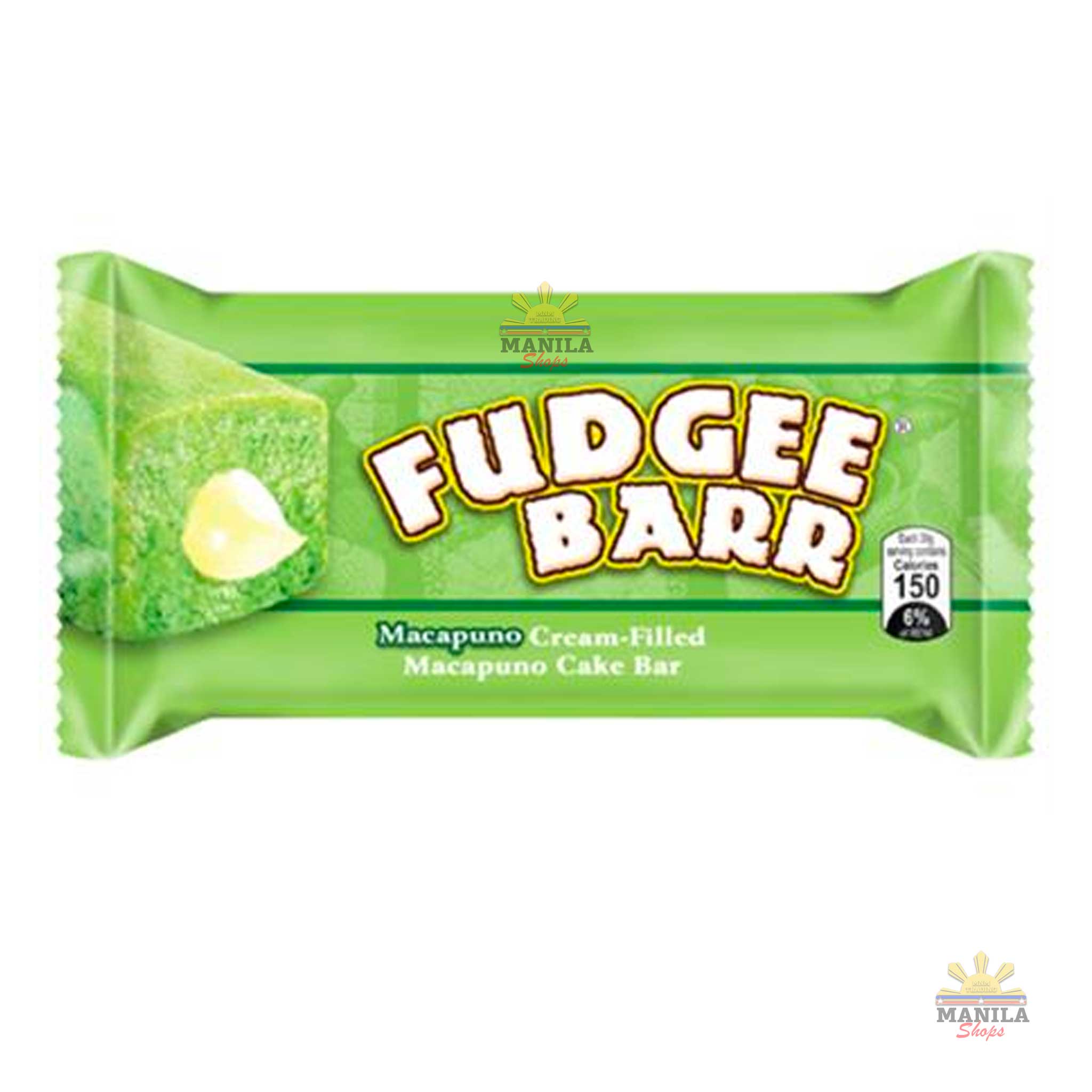 Fudgee Bar in Macapuno Cream Filled Cake Bar in 42g – MNM Trading LLC