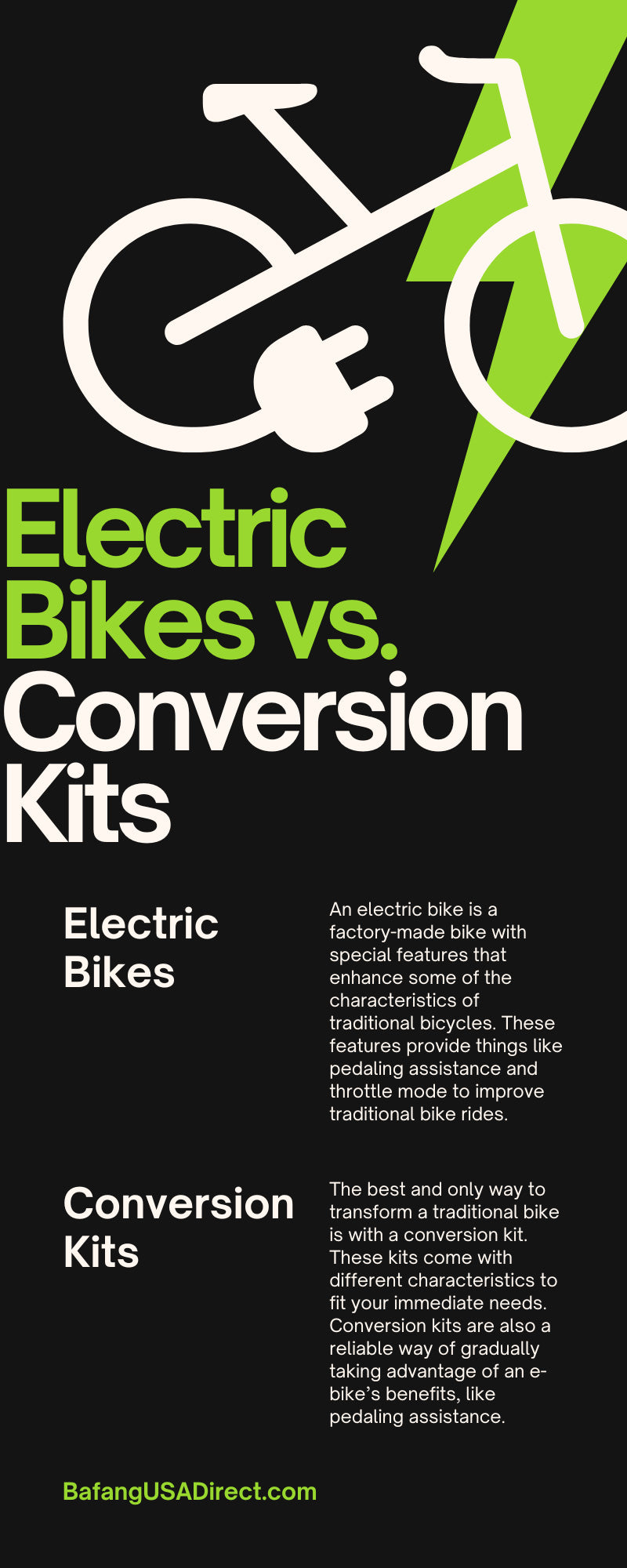 A Complete Breakdown of Electric Bikes vs. Conversion Kits
