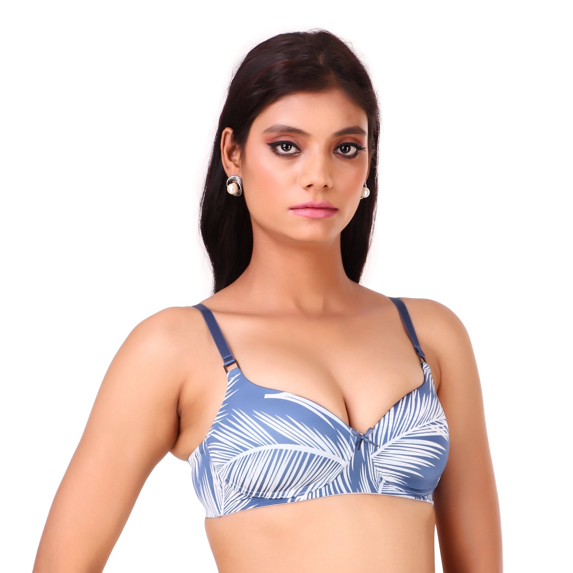 Shaikhhands Cotton Printed Padded Pushup Fancy T-shirt Bra for Inner Wear  at best price in Noida