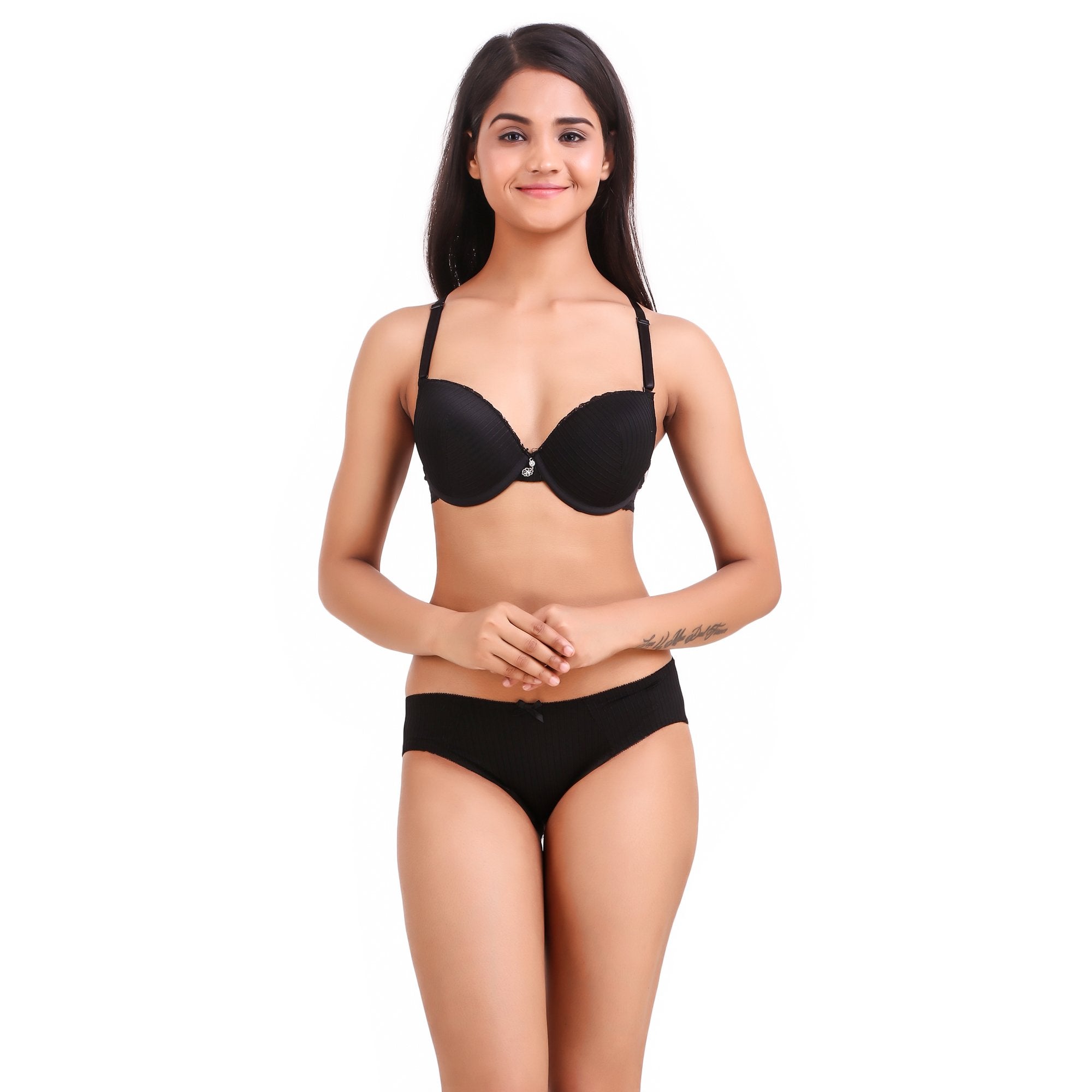 shyaway BITOSY011 Mousse Nylon, Spandex Demi Coverage Seamless Push Up Bra  With Removable Padding (34B, Dusty Blue) in Chennai at best price by  Genxlead Retail Pvt Ltd (Warehouse) - Justdial
