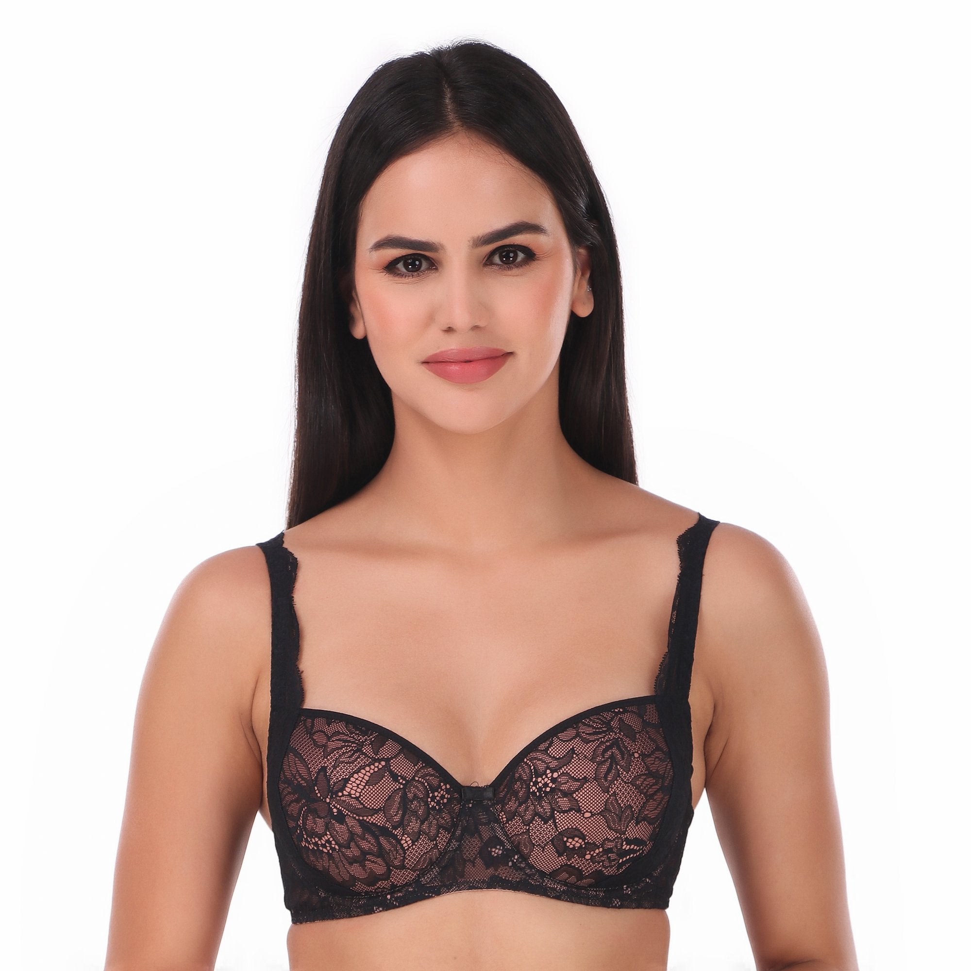 Buy Triumph Delicate Doreen Wireless Non Padded Maximum Comfort Everyday Bra  - Navy Blue online