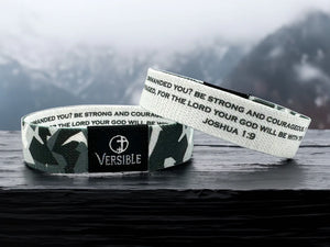 Versible Christian Wristband, Stone Camo - Puddleducks Grenada