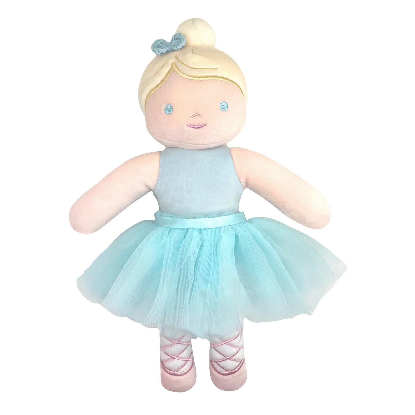 Ballerina Plush Doll, Blonde/Blue