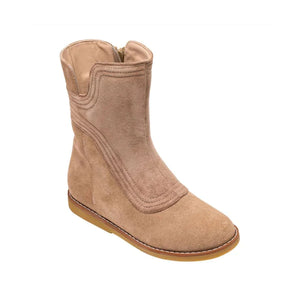 Girls Bandy Boot, Beige - Puddleducks Grenada