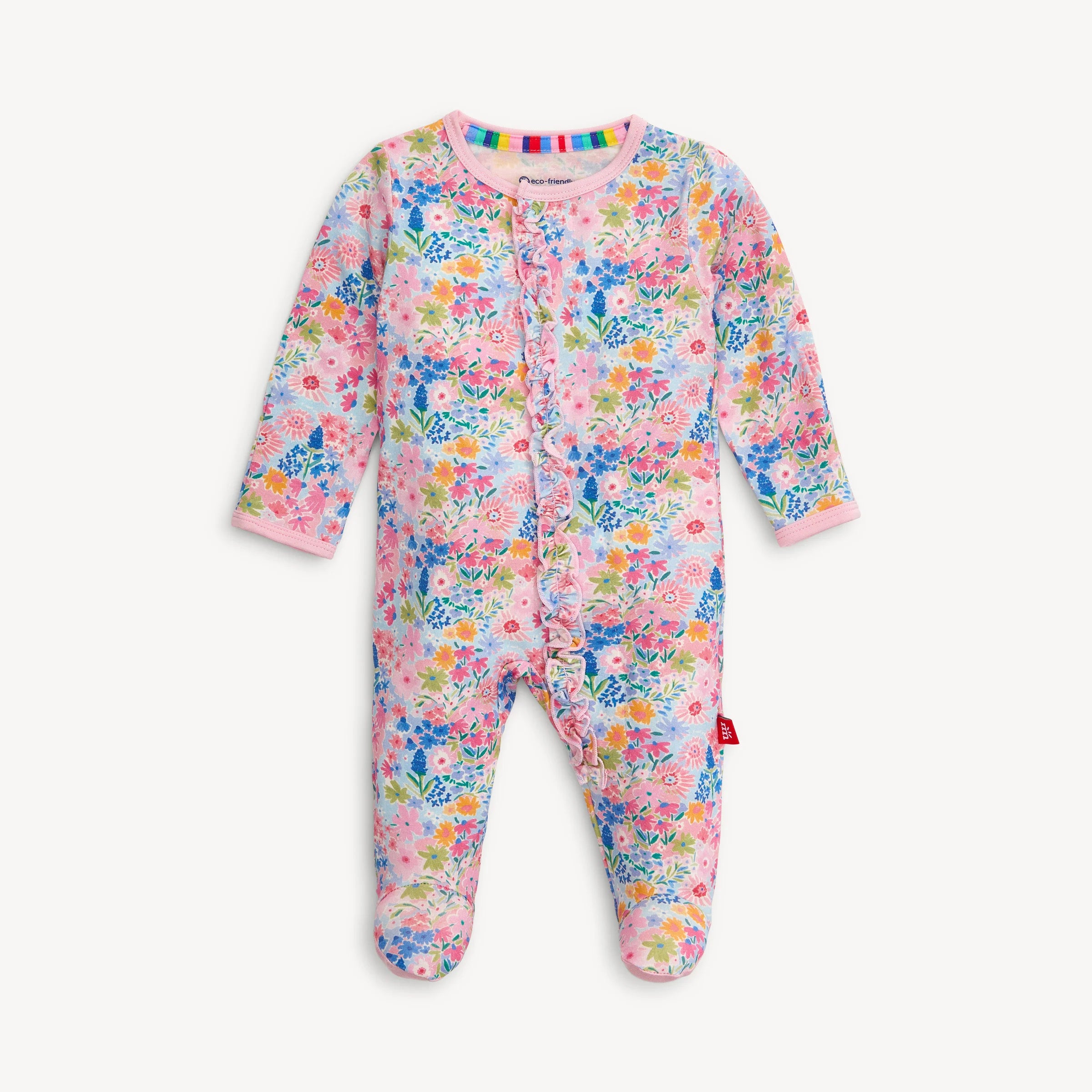 Lily Magnetic Footie w/Ruffle