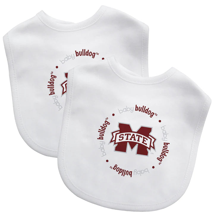 MSU Baby Bibs, 2pack