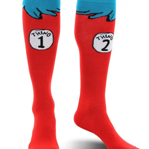 Thing 1 and Thing 2 Socks for Kids - Puddleducks Grenada