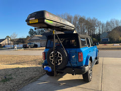 Ford Bronco and Hitchmount-Rack 4