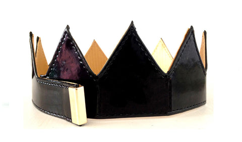 leather crown