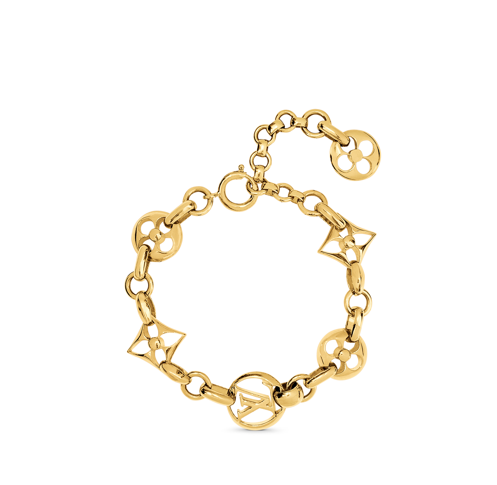 Women's Crazy In Lock Strass Supple Bracelet, LOUIS VUITTON