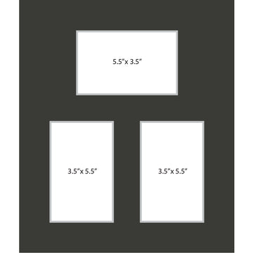 12 Pack: 3 Opening White 4 x 6 Collage Frame with Fillet Mat,  Expressions™ by Studio Décor®