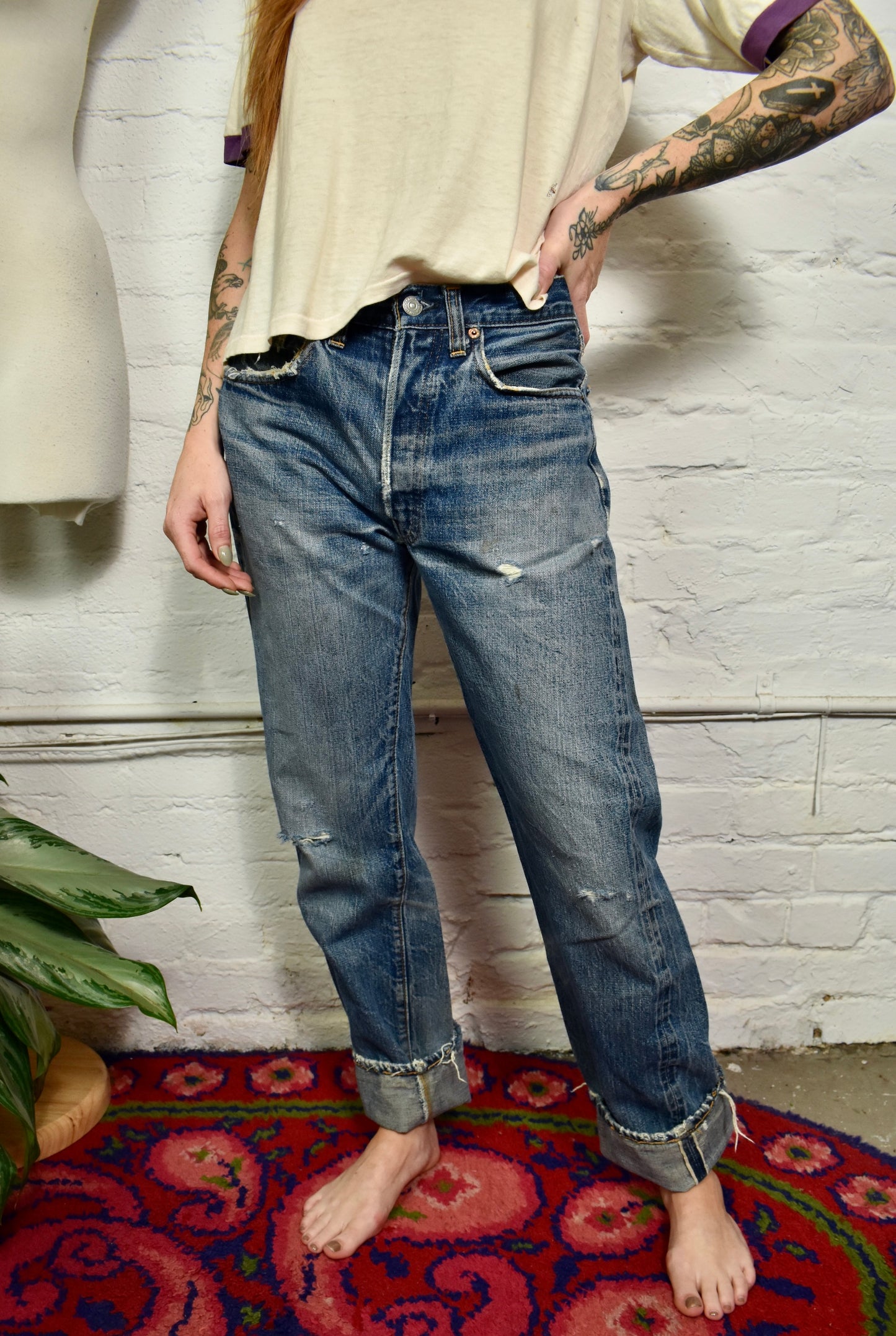 Vintage Levis 501 Redline Selvedge Jeans – The Only Vintage