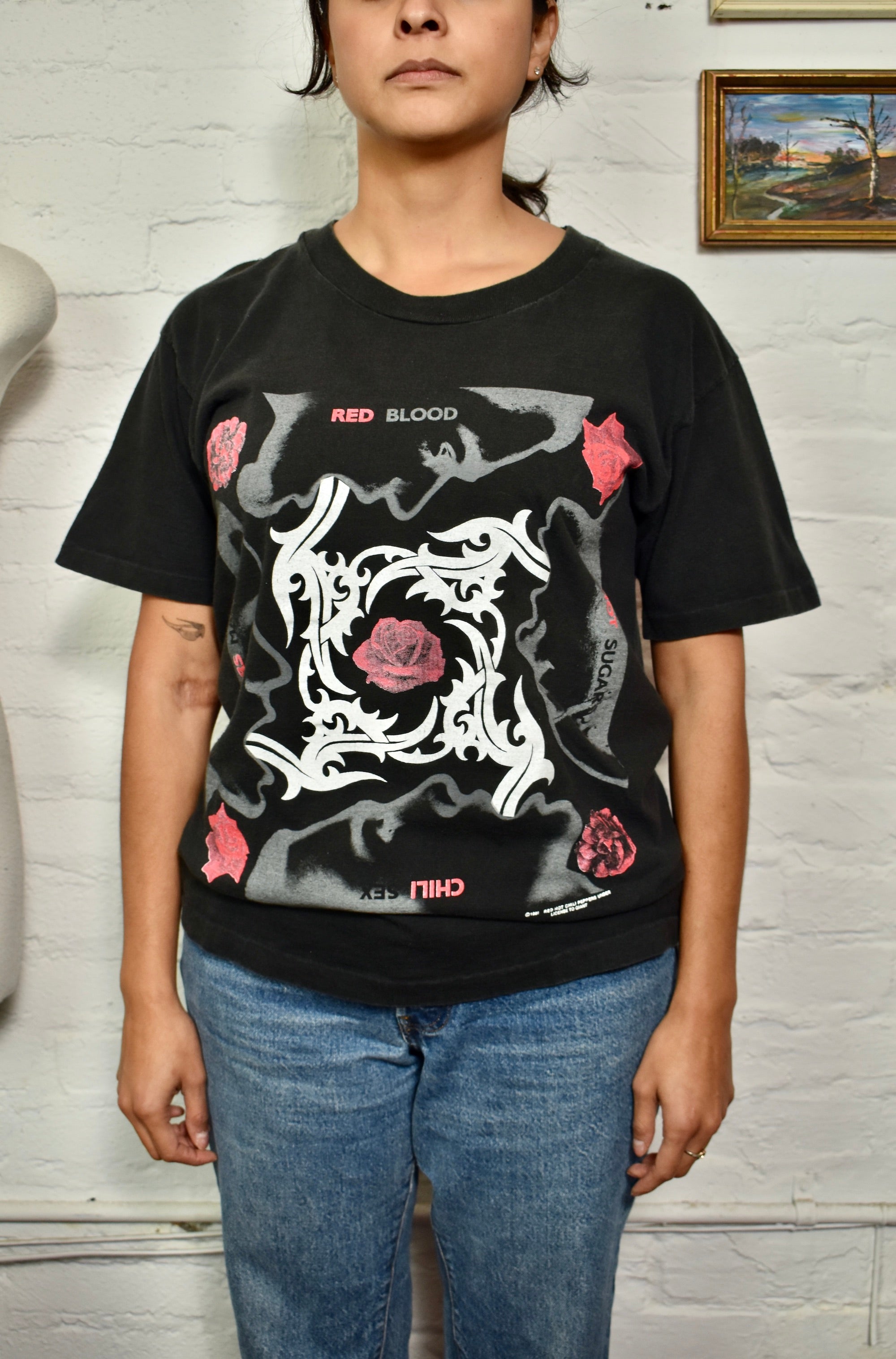vintage 90s red hot chili peppers Tシャツ | labiela.com