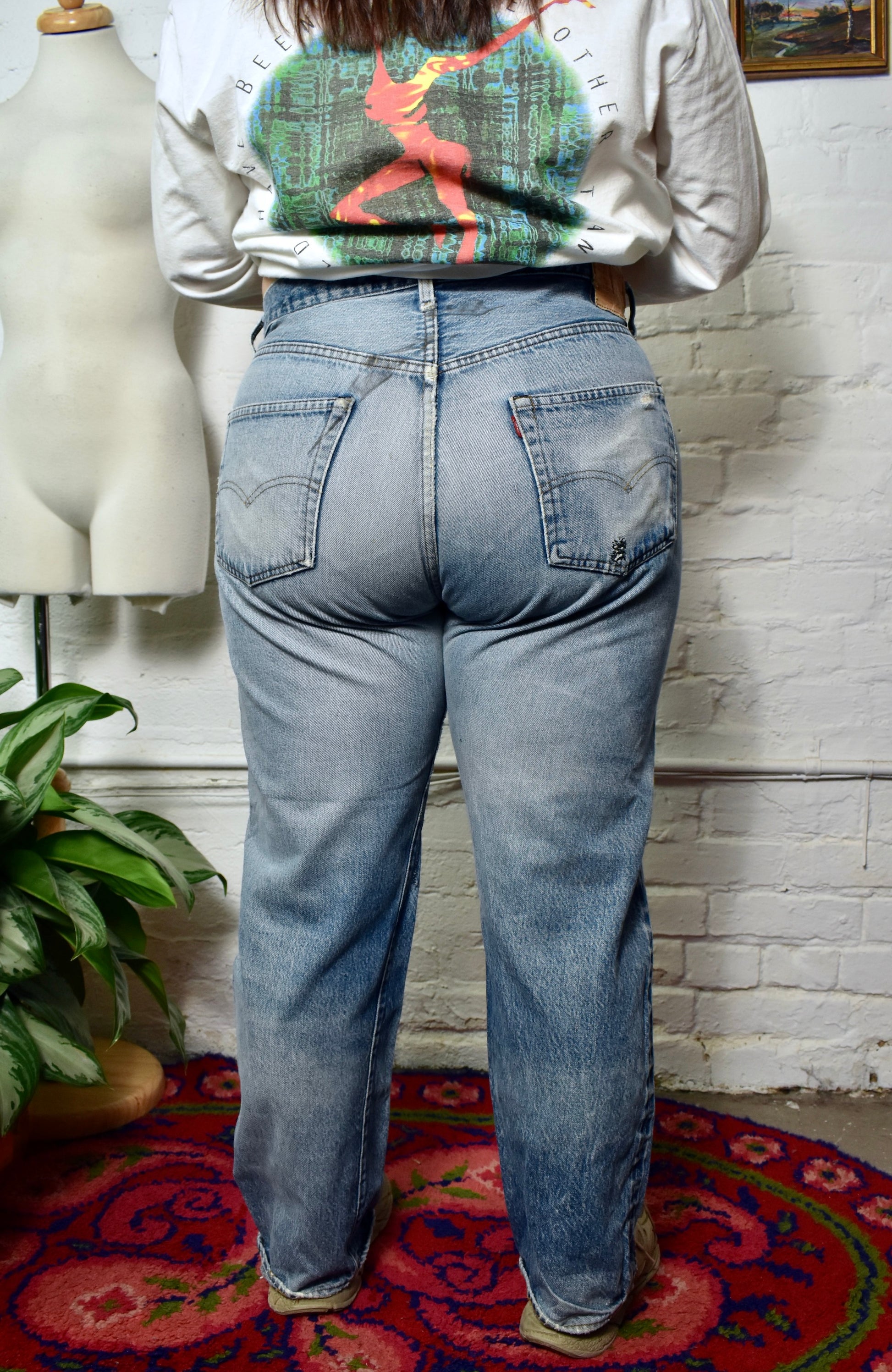 Vintage 70s/80s Levi's 501 Selvedge Red Line Jeans – The Only Vintage
