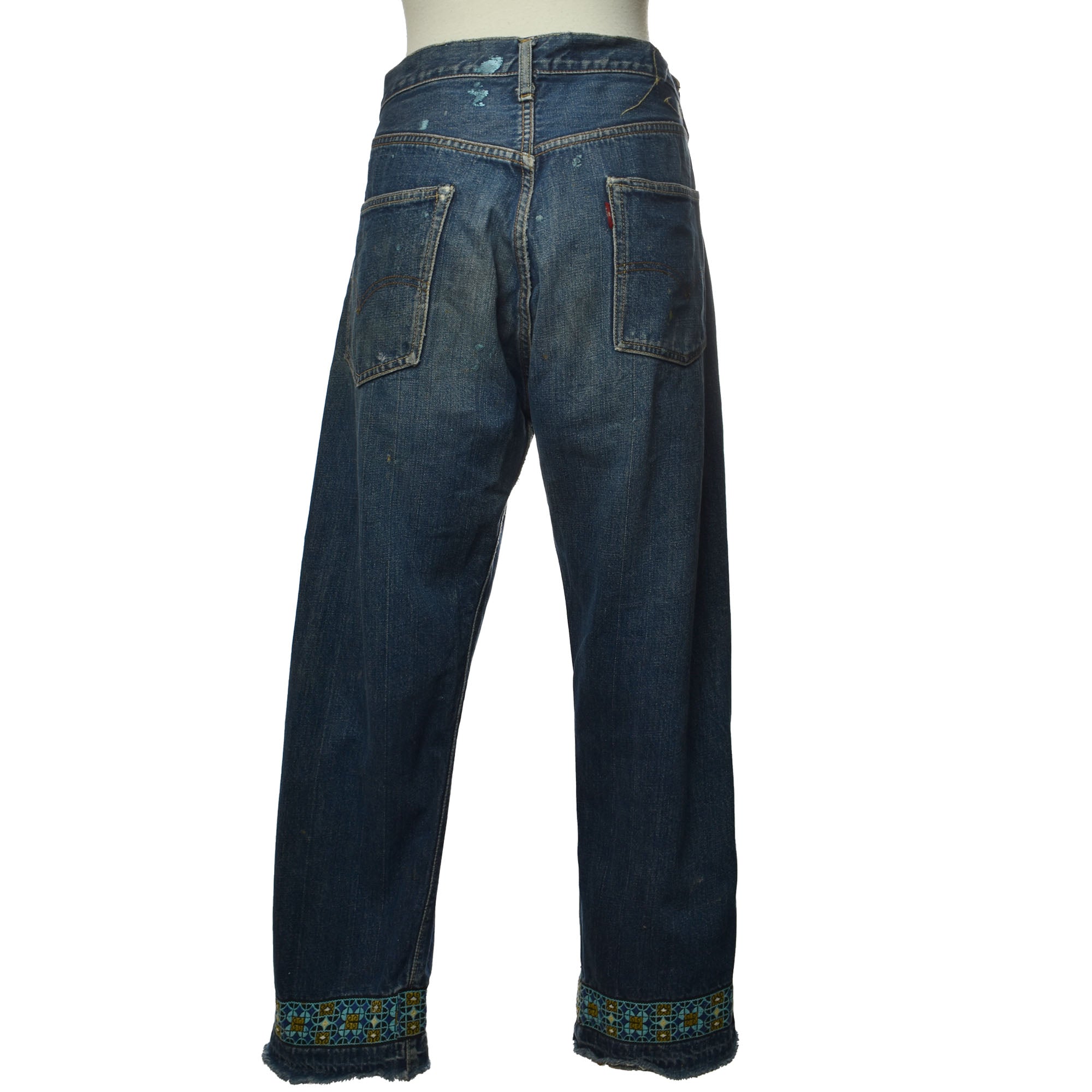 Vintage 60s Levis 501 Big E Redline Selvedge Jeans – The Only Vintage
